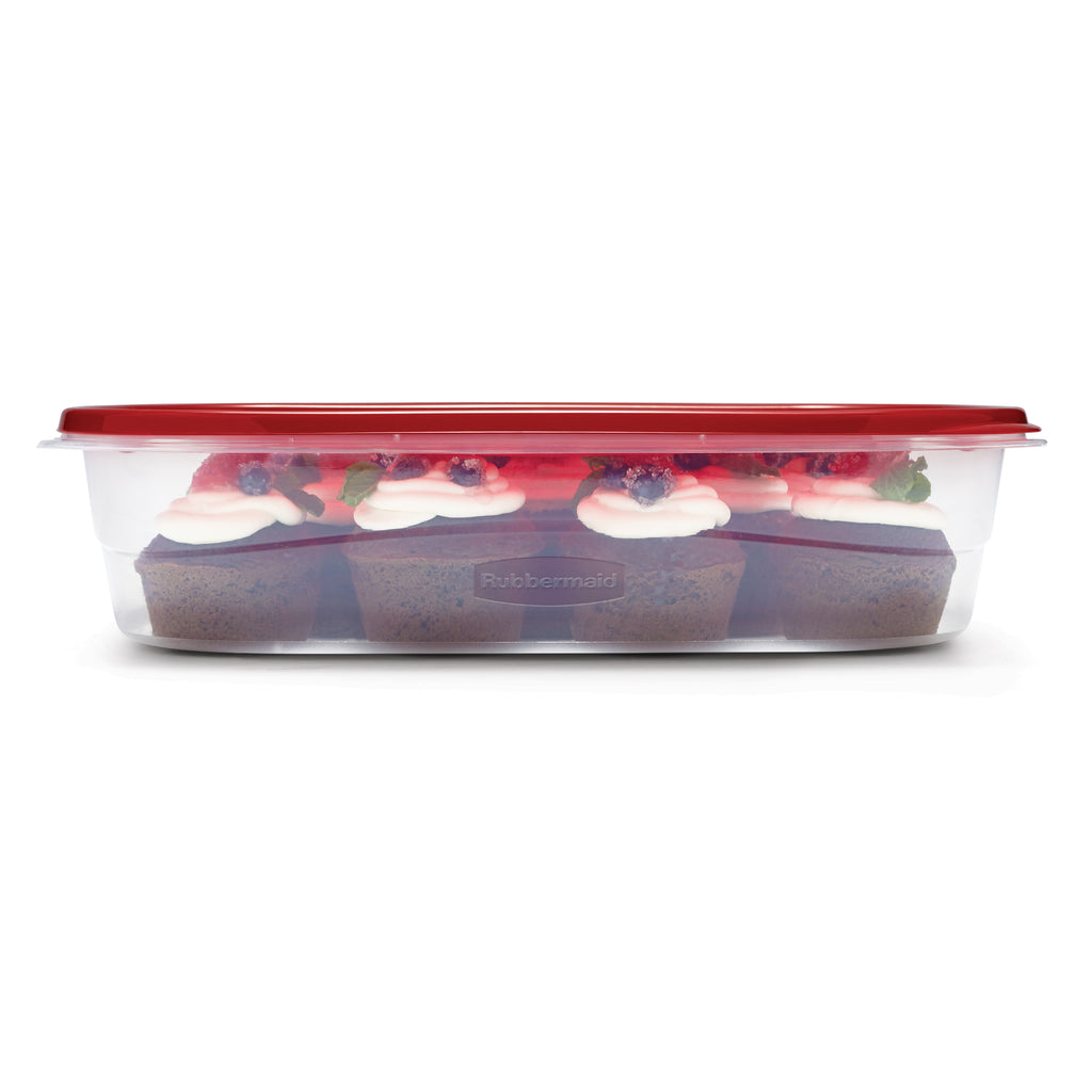 Rubbermaid Take Alongs Containers & Lids, Rectangles, Food Storage  Containers